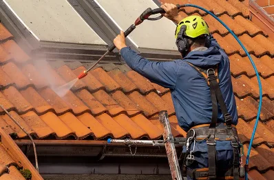 Démoussage et hydrofuge de toiture à Courçon